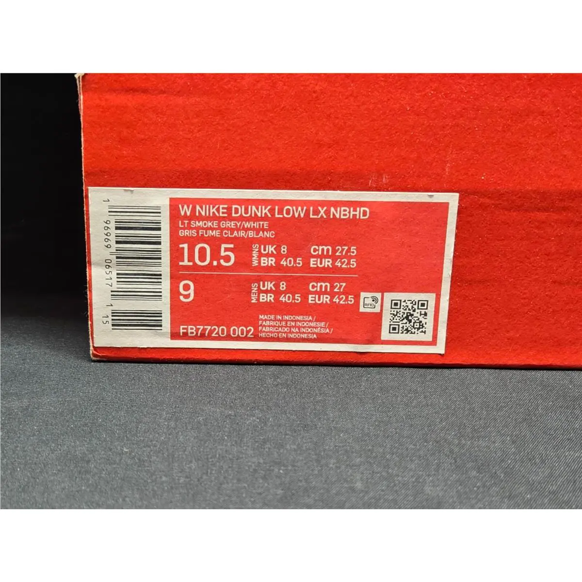 Nike shoes - Nike Dunk Low - Dunk Low - FB7720-002 - Gray 9