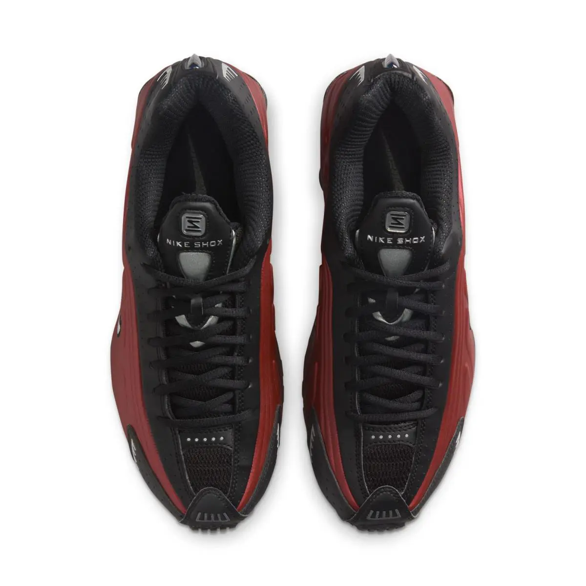 Nike shoes - Nike Shox - Shox - AR3565 009 - Metallic Silver/Black/Red 3