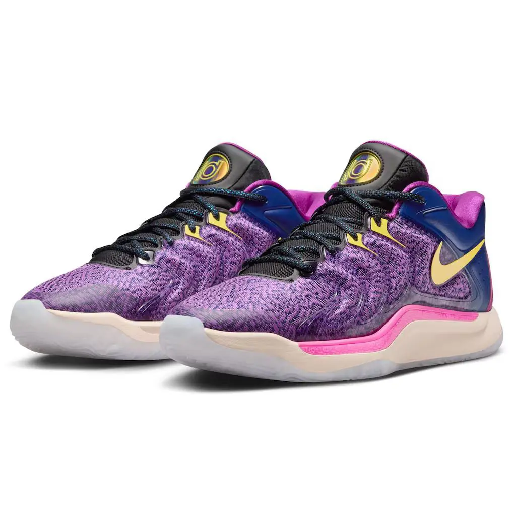 Nike shoes - Nike KD 17 - FJ9487-400 - Deep Royal Blue/Black-Laser Fuchsia-Opti Yellow 1