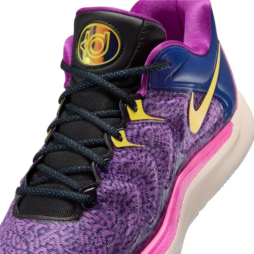 Nike shoes - Nike KD 17 - FJ9487-400 - Deep Royal Blue/Black-Laser Fuchsia-Opti Yellow 5