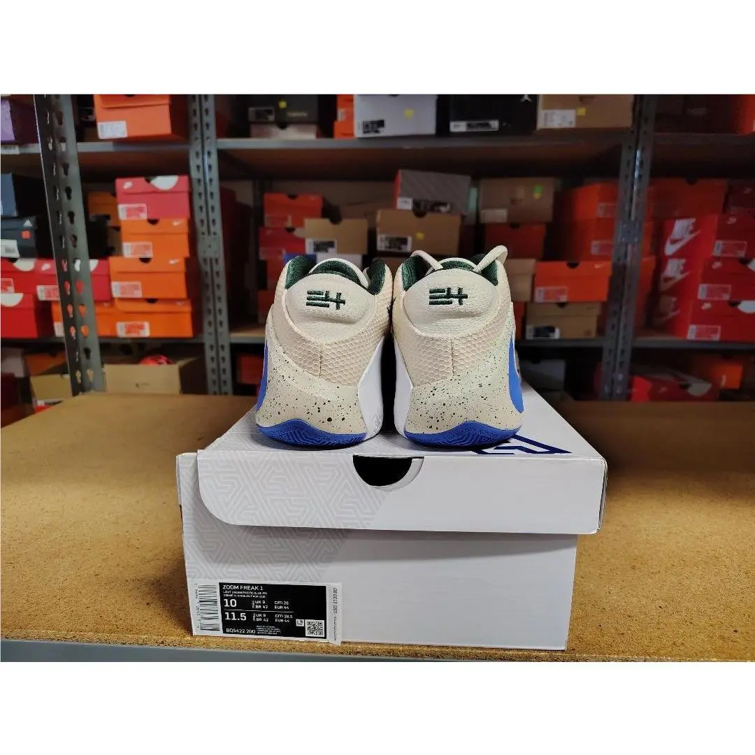 Nike shoes - Nike Zoom Freak 1 - Zoom Freak - BQ5422 200 - Light Cream Pacific Blue Fir 3