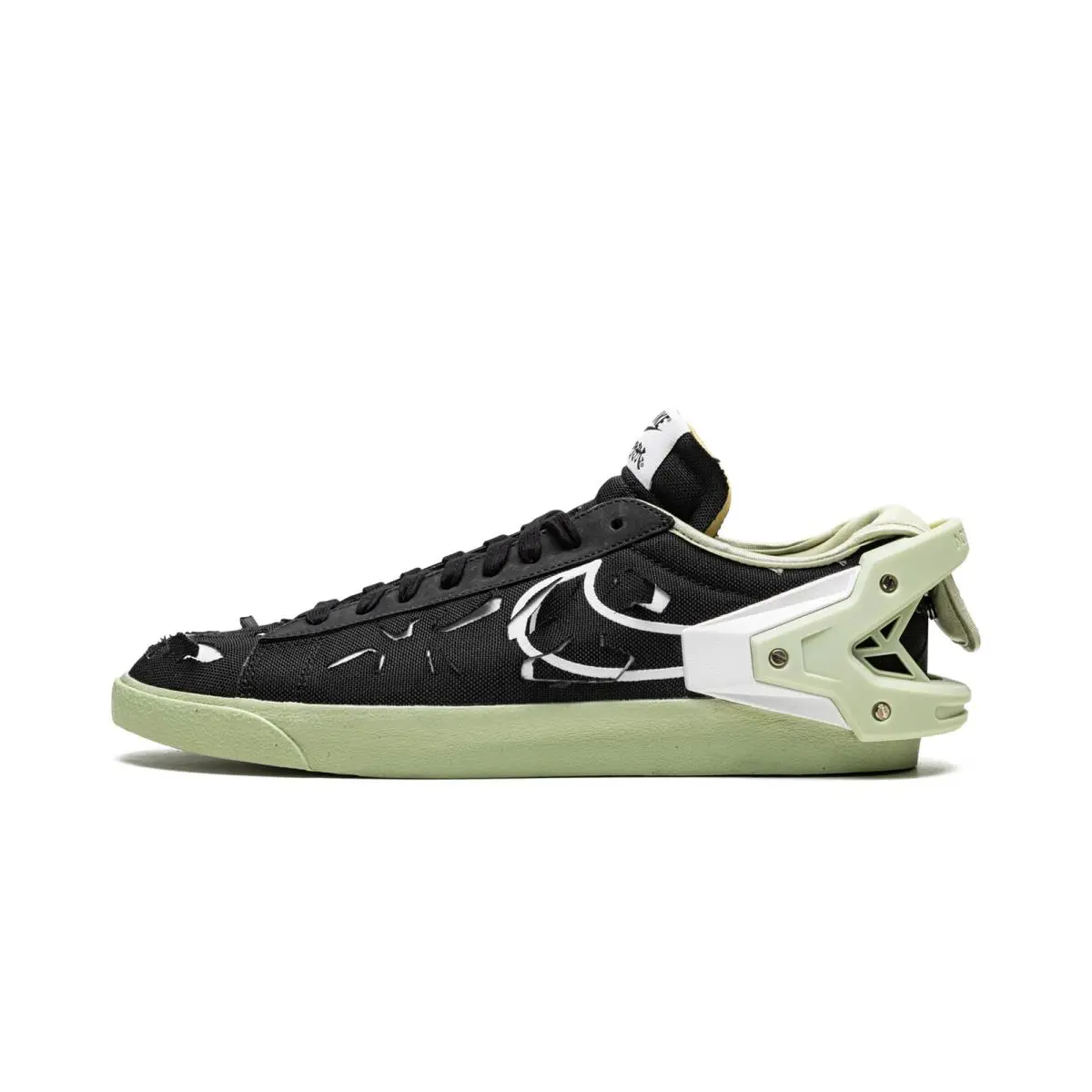 Nike Acronym x Blazer Low Black Olive Aura DO9373-001 Men`s/women Sizes - Black