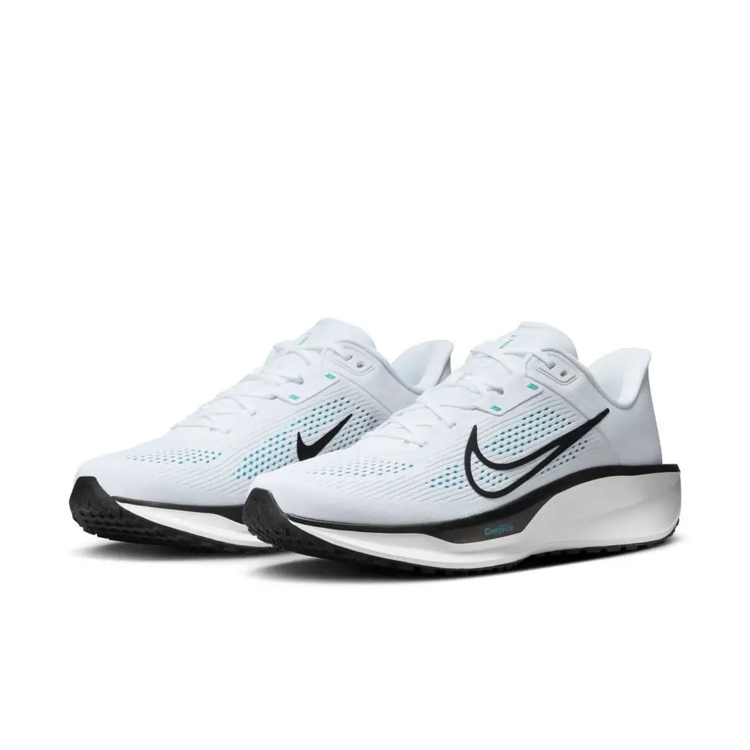 Men Nike Quest 6 Athletic Sneakers White/black Dusty Cactus FD6033 105 - White/Black–Dusty Cactus