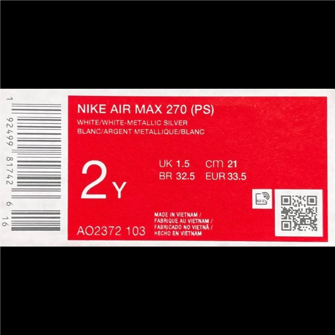Nike shoes - Nike Air Max 270 - Air Max - White 2