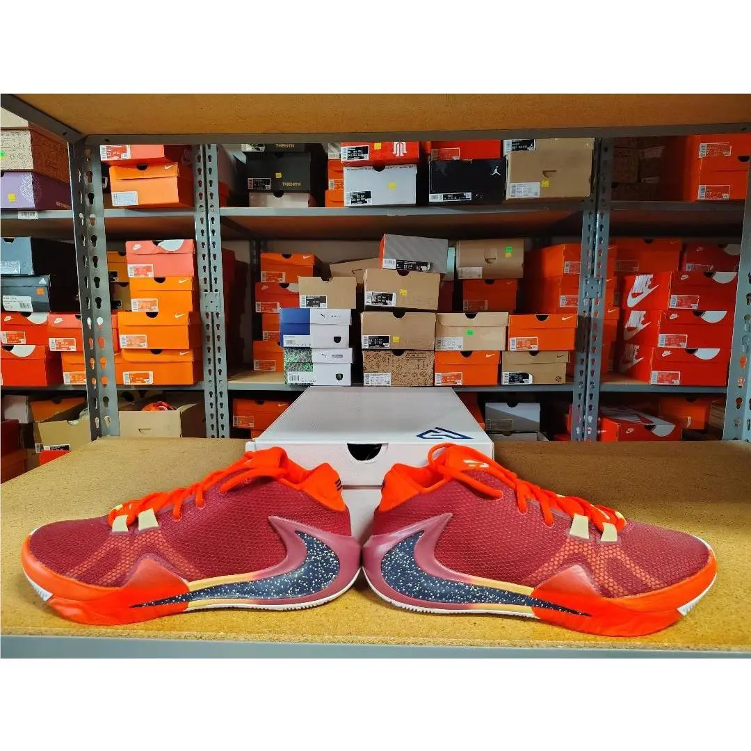 Nike shoes - Nike Zoom Freak 1 - Zoom Freak - BQ5422 600 - Noble Red Blackened Blue 0