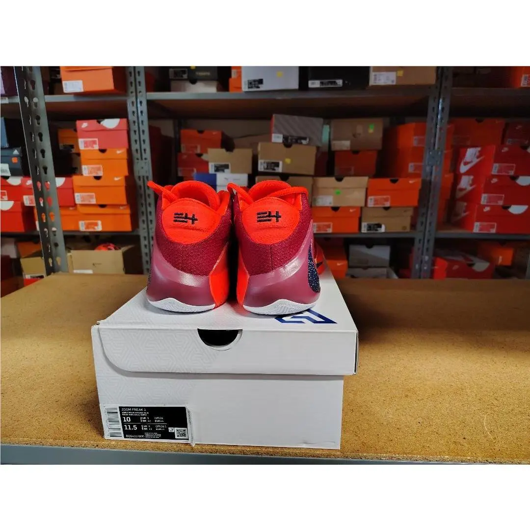 Nike shoes - Nike Zoom Freak 1 - Zoom Freak - BQ5422 600 - Noble Red Blackened Blue 3