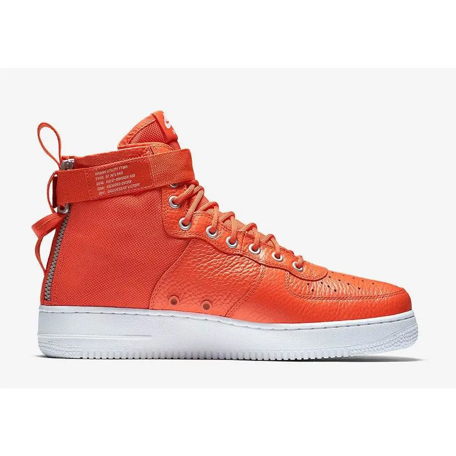 Nike shoes - Nike SF Air Force 1 Mid - 917753-800 - Orange 1