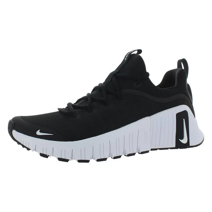 Nike Free Metcon 6 Womens Shoes - Black/White, Main: Black