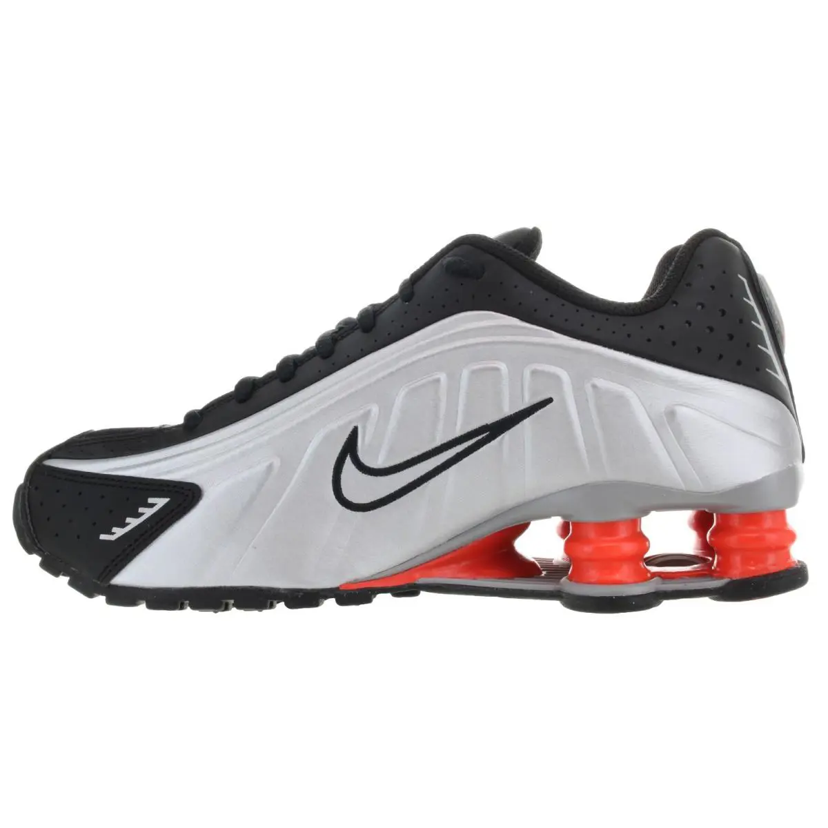 Nike shoes - Nike Shox R4 - Shox - CW2626 005 - Metallic Silver, Black, Picante Red 2