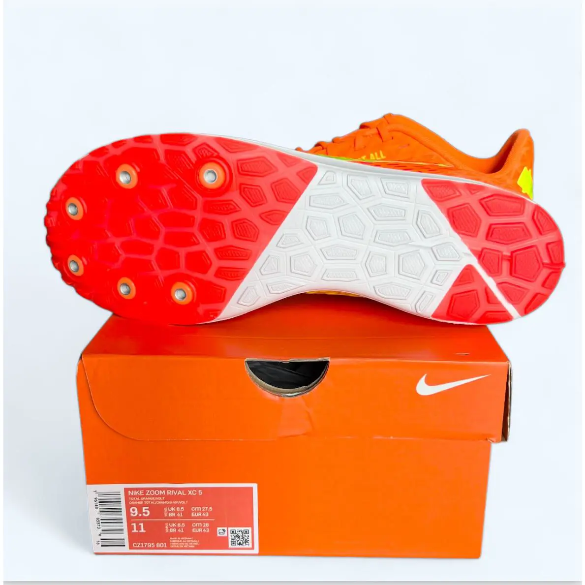 Nike shoes - Nike Zoom Rival XC 5 - CZ1795-801 - Orange 8