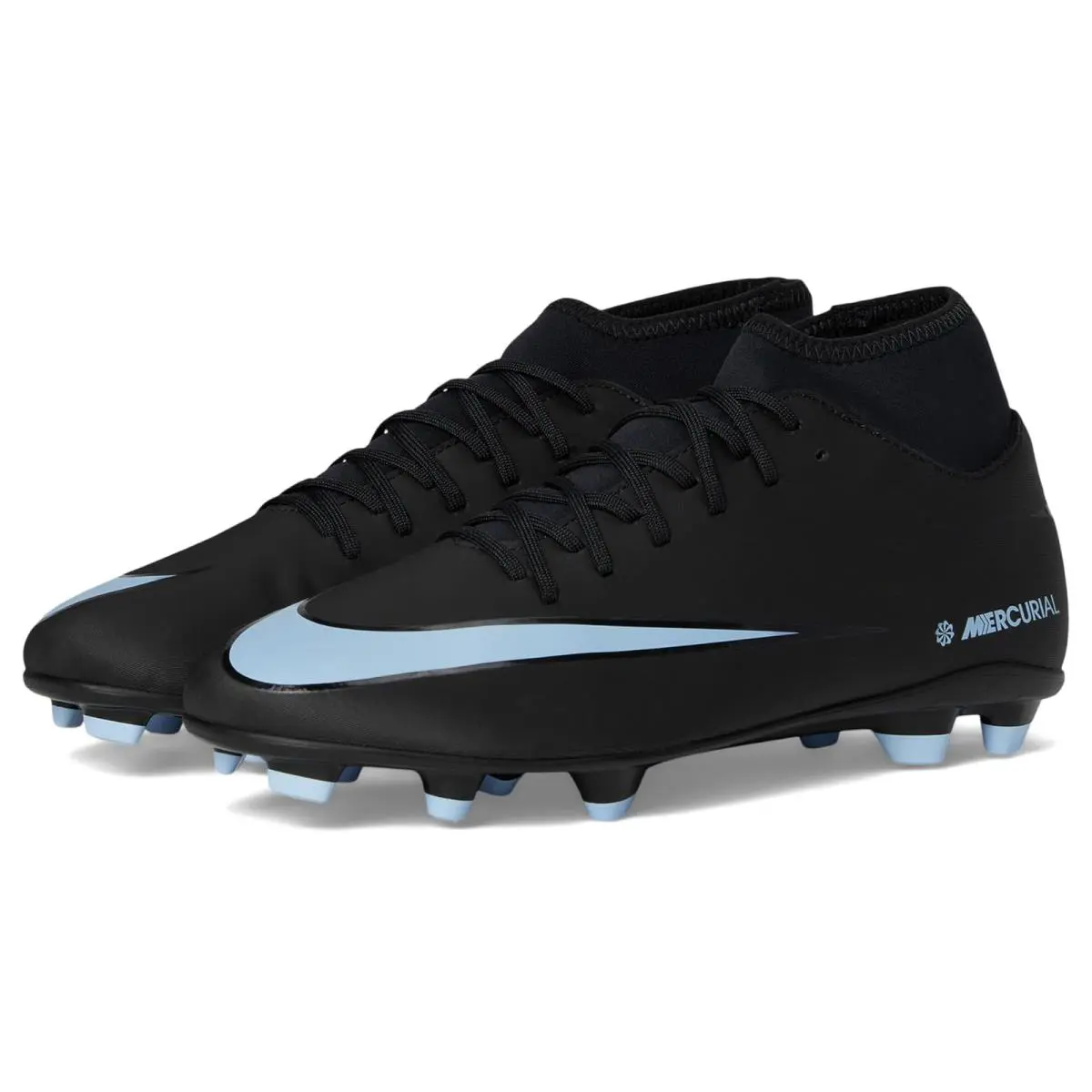 Man`s Sneakers Athletic Shoes Nike Superfly 10 Club - Black/Ice Blue