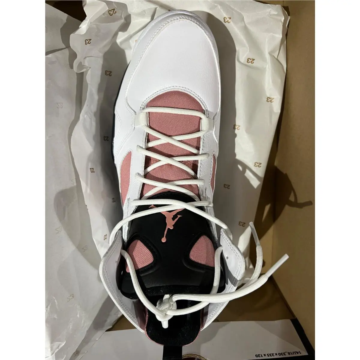 Nike shoes - DC7329 - DC7329 - White/Black-Rust Pink 1