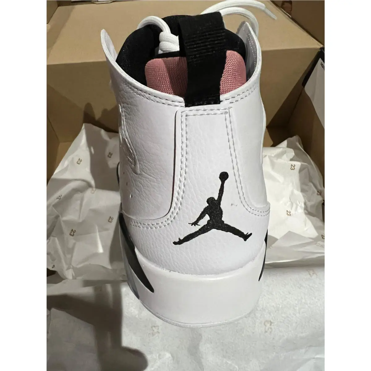 Nike shoes - DC7329 - DC7329 - White/Black-Rust Pink 4