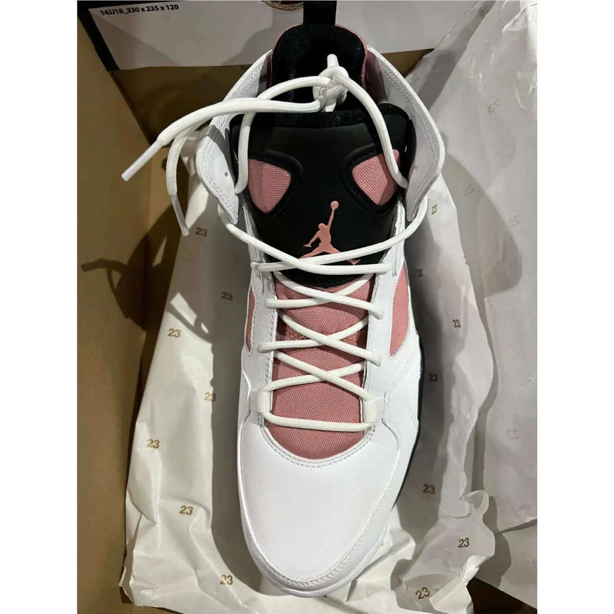 Nike shoes - DC7329 - DC7329 - White/Black-Rust Pink 9