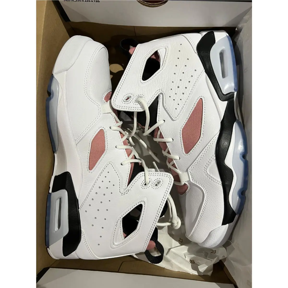 Nike shoes - DC7329 - DC7329 - White/Black-Rust Pink 6