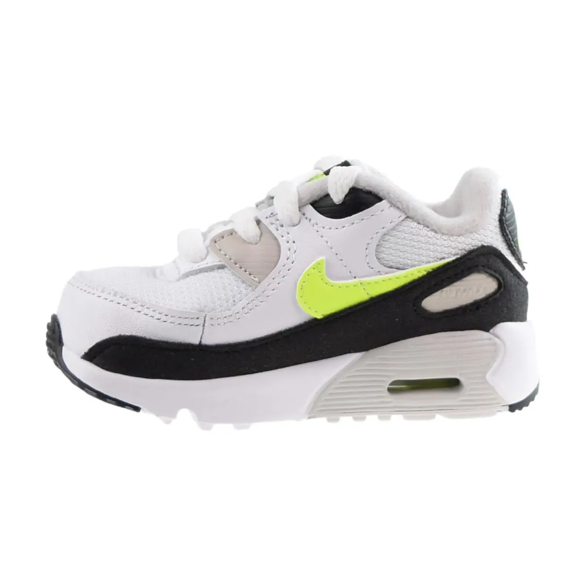 Nike shoes - White-Hot Lime-Black 2