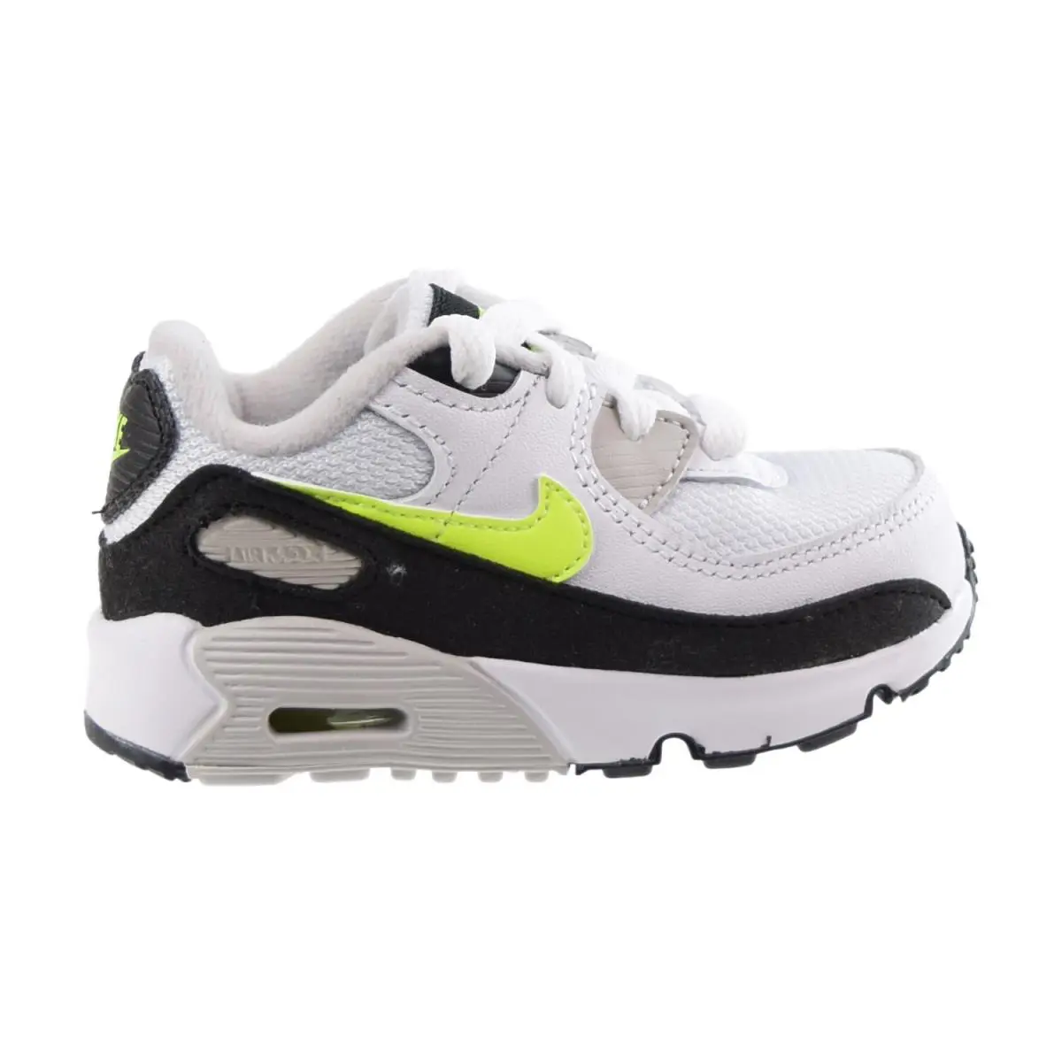 Nike shoes - White-Hot Lime-Black 5