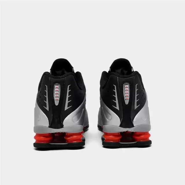 Nike shoes - Nike Shox R4 - Shox - Metallic Silver/Black/Picante Red/Metallic Silver 2