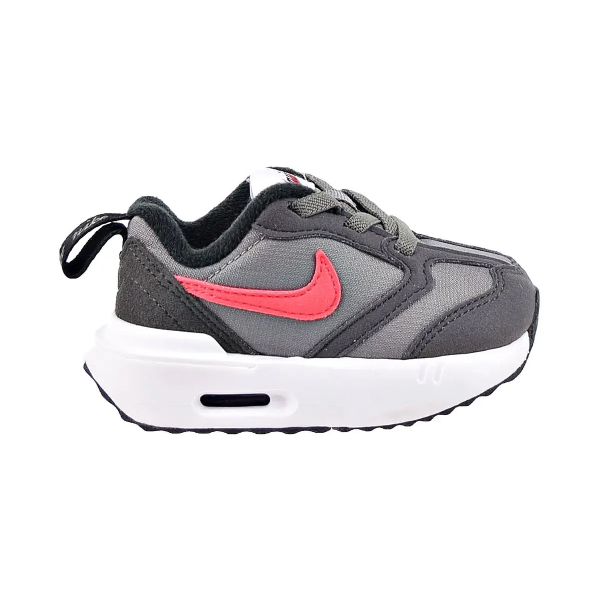 Nike Air Max Dawn TD Toddler`s Shoes Flat Pewter-siren Red DC9319-004