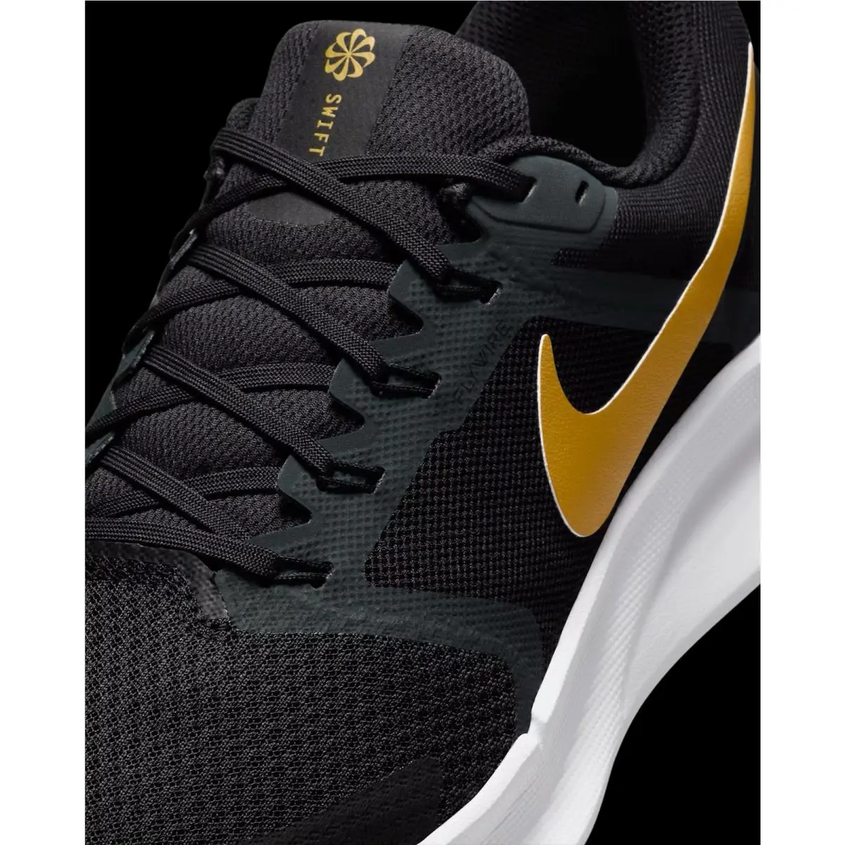 Nike shoes - Nike Run Swift 3 - Run Swift - DR2695-010 - Black/Gold/Anthracite 10