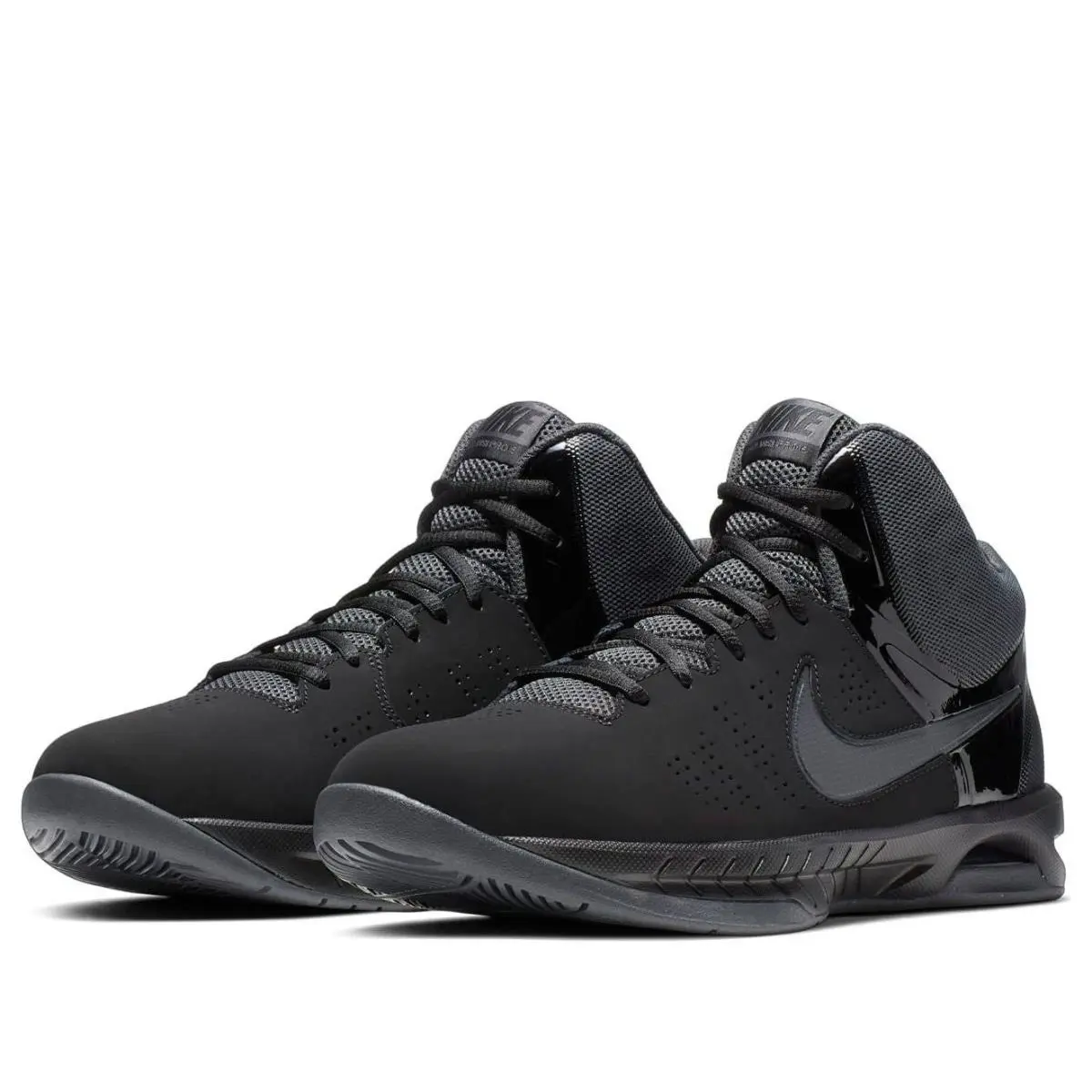 Nike Air Visi Pro 6 Nbk `black Anthracite` 749168 003 Men`s Basketball Multisize