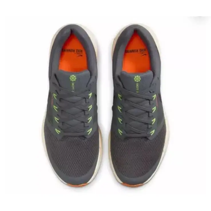 Nike shoes - Nike Run Swift 3 - Run Swift - HV5226-068 - Iron Grey/Black-Total Orange 3