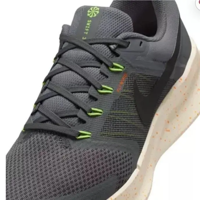 Nike shoes - Nike Run Swift 3 - Run Swift - HV5226-068 - Iron Grey/Black-Total Orange 11