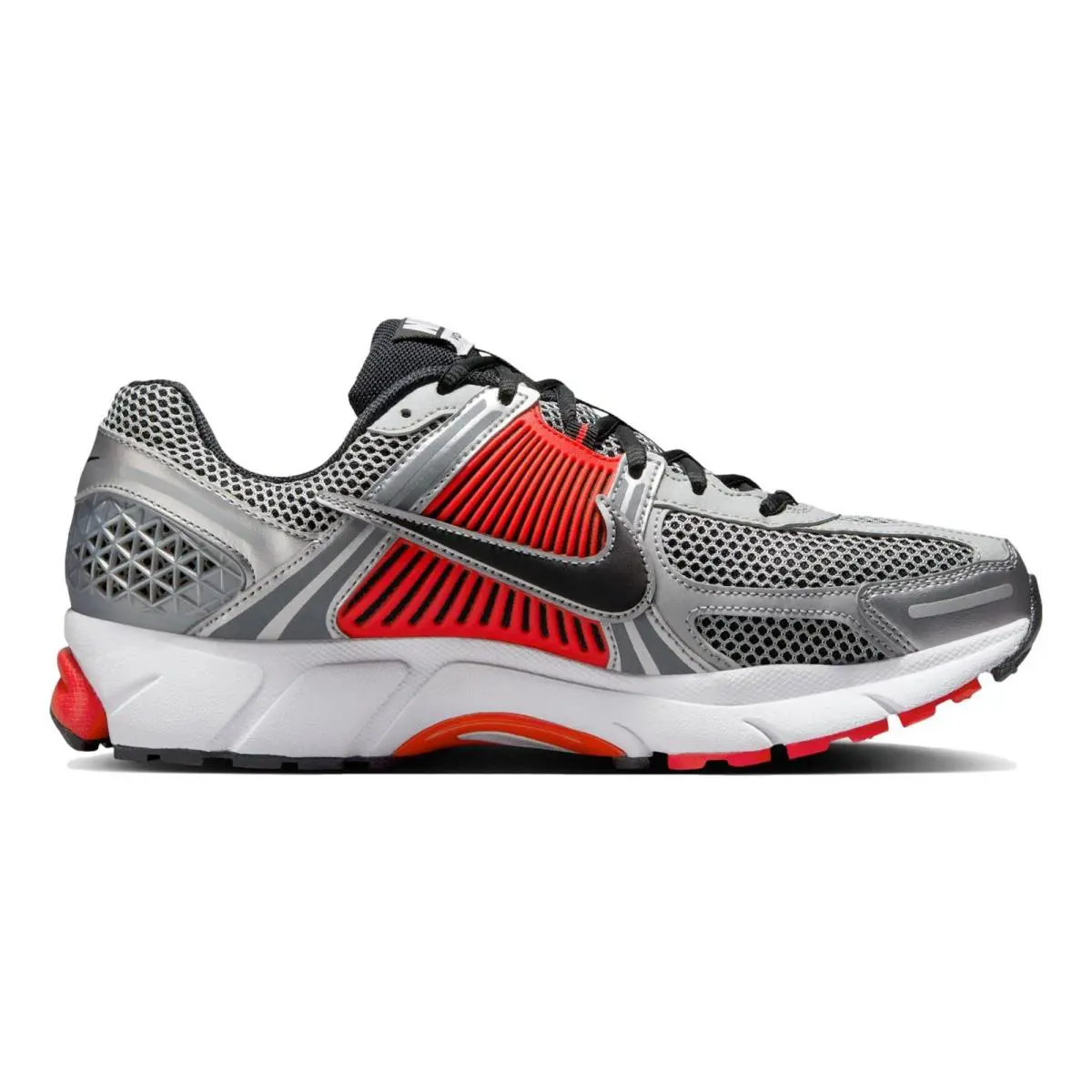 Nike Zoom Vomero 5 `metallic Silver Bright Crimson` Shoes FJ4151-005 - Silver