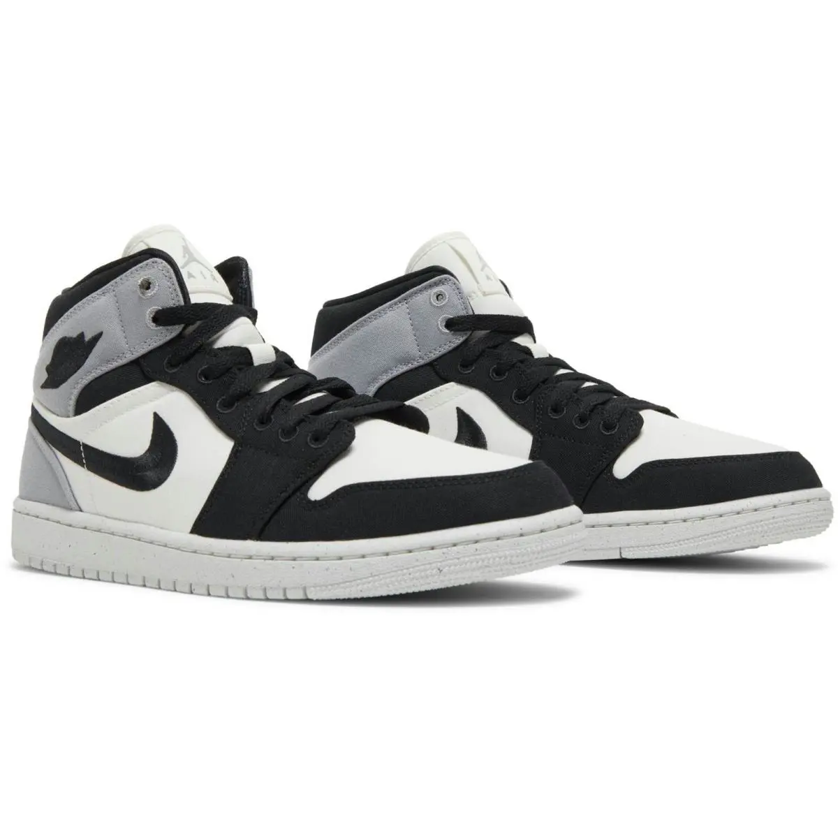 Nike Air Jordan One Retro Sneakers White Classic Trainers Retro Shoes Women Size - White, Manufacturer: Sail/Light Steel Grey/Black