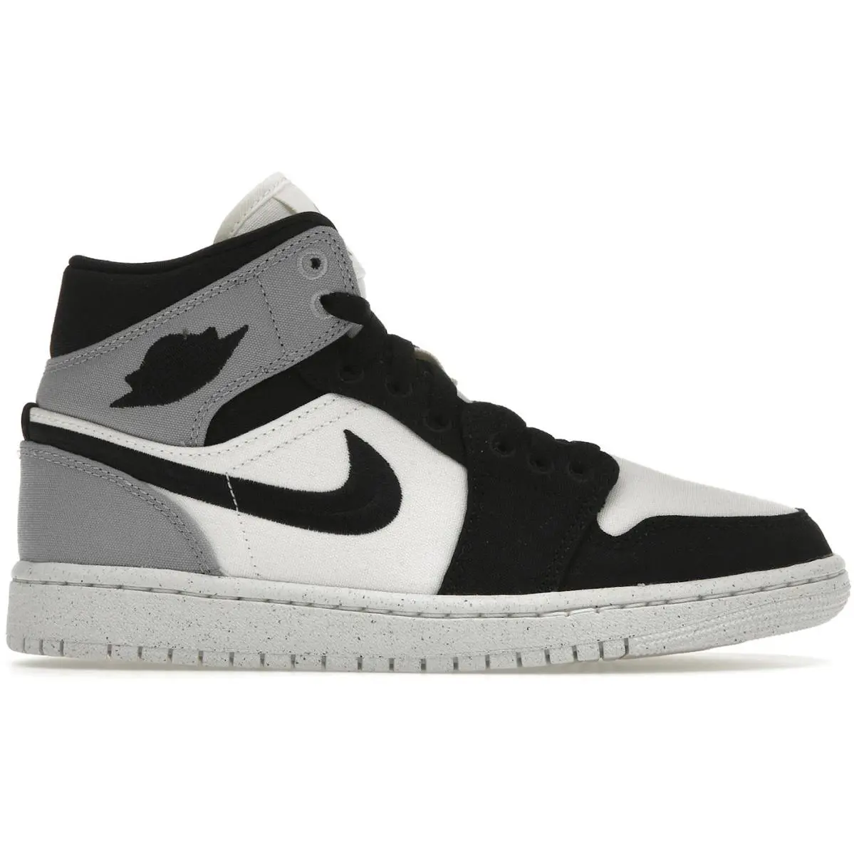 Nike shoes - Air Jordan 1 Mid SE - DV0427-100 - White, Manufacturer: Sail/Light Steel Grey/Black 3