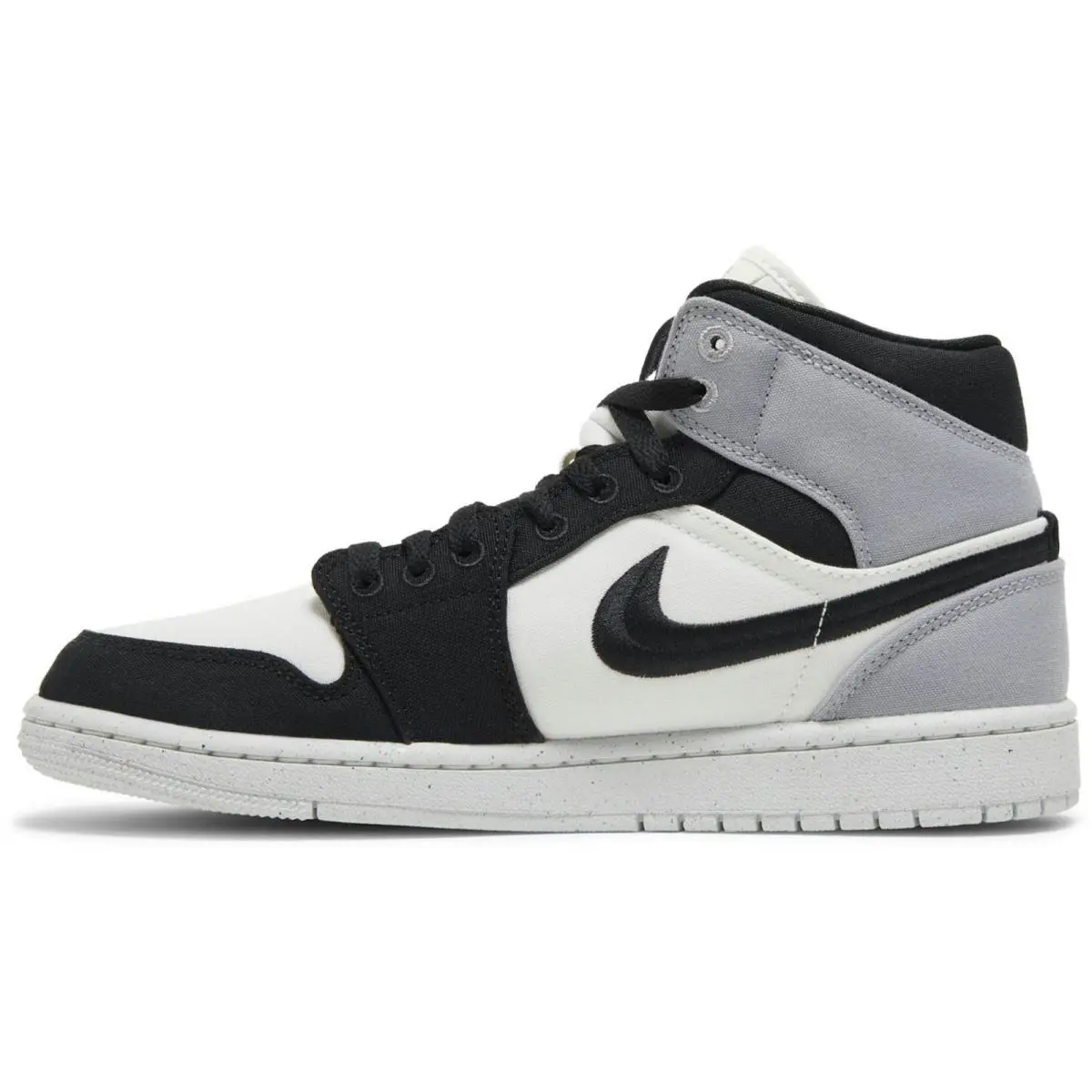 Nike shoes - Air Jordan 1 Mid SE - DV0427-100 - White, Manufacturer: Sail/Light Steel Grey/Black 7