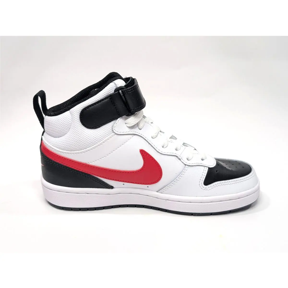 Nike shoes - Nike Court Borough Mid 2 - CD7782 CD7782-110 - White/Red/Black 6