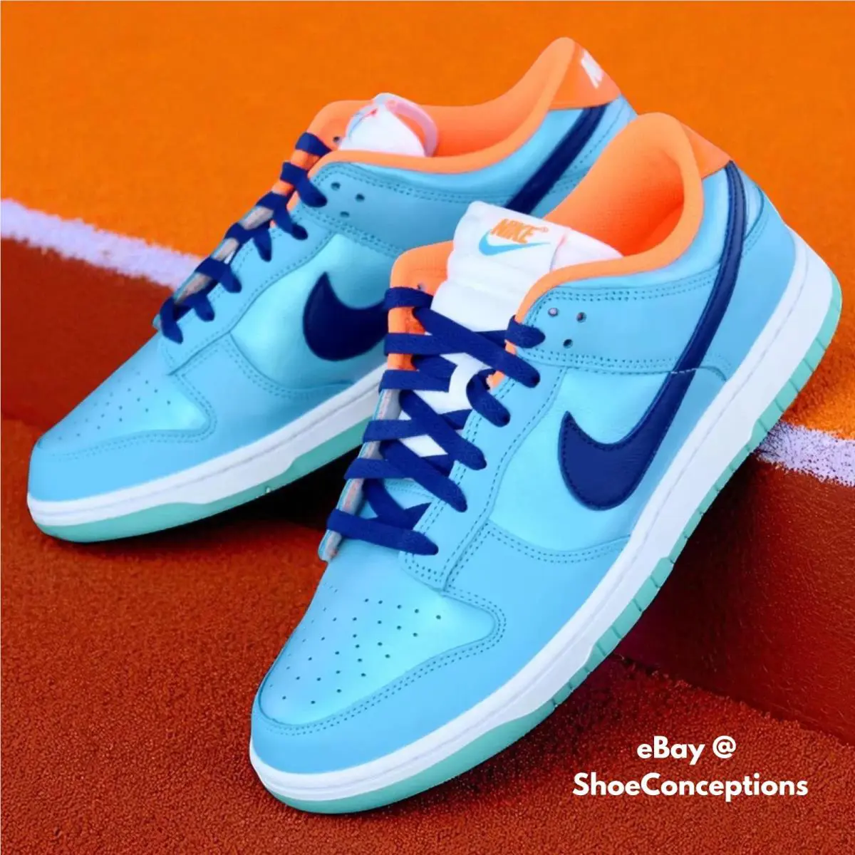 Nike shoes - Nike Dunk Low - Dunk Low - HQ1538-416 - Blue 8