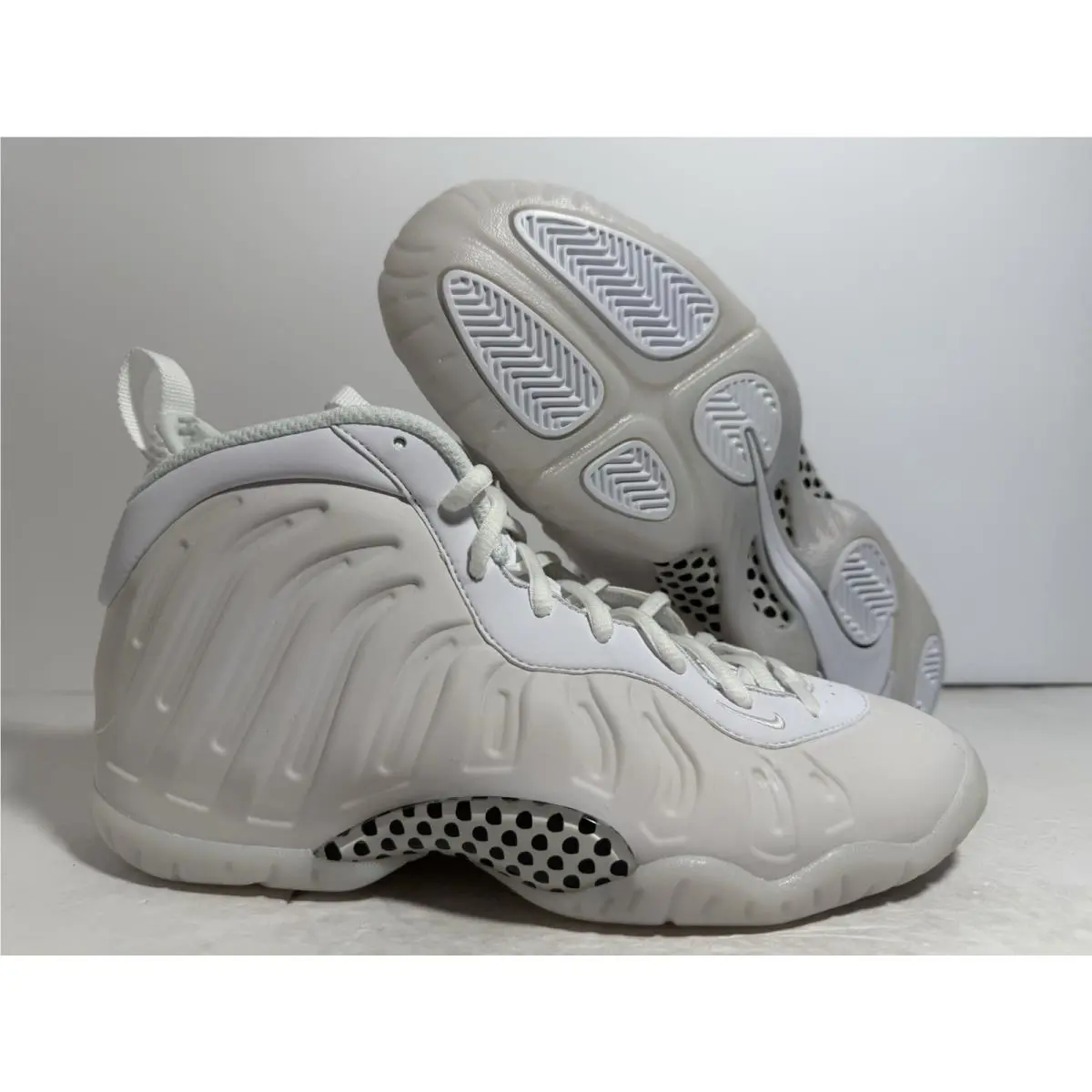 Nike shoes - Nike Little Posite - Little Posite - White 4