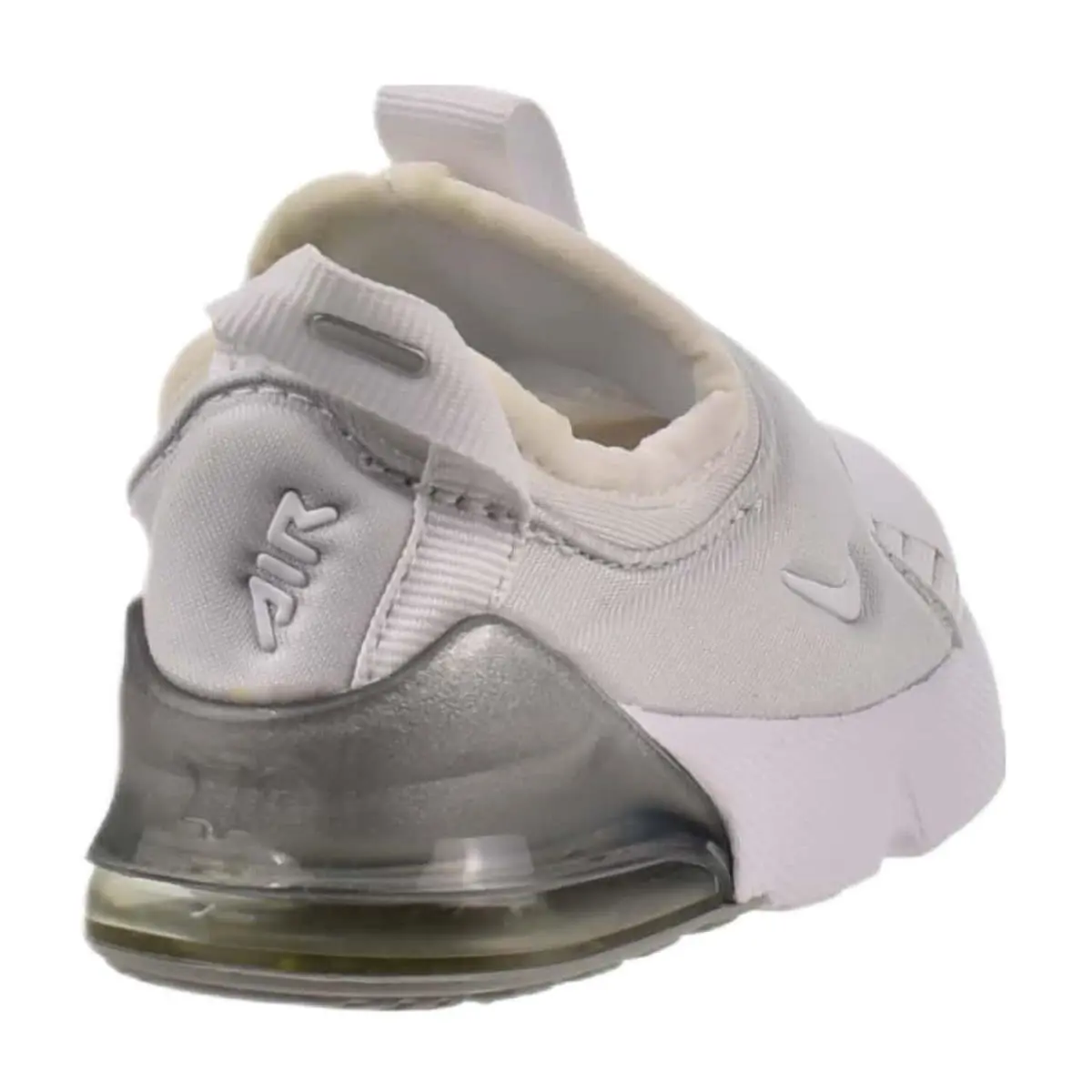 Nike shoes - White-Metallic Silver 1