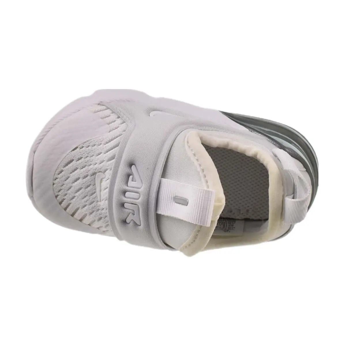 Nike shoes - White-Metallic Silver 3