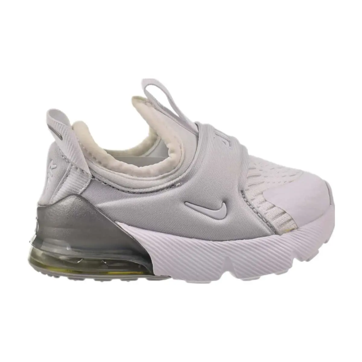 Nike shoes - White-Metallic Silver 5