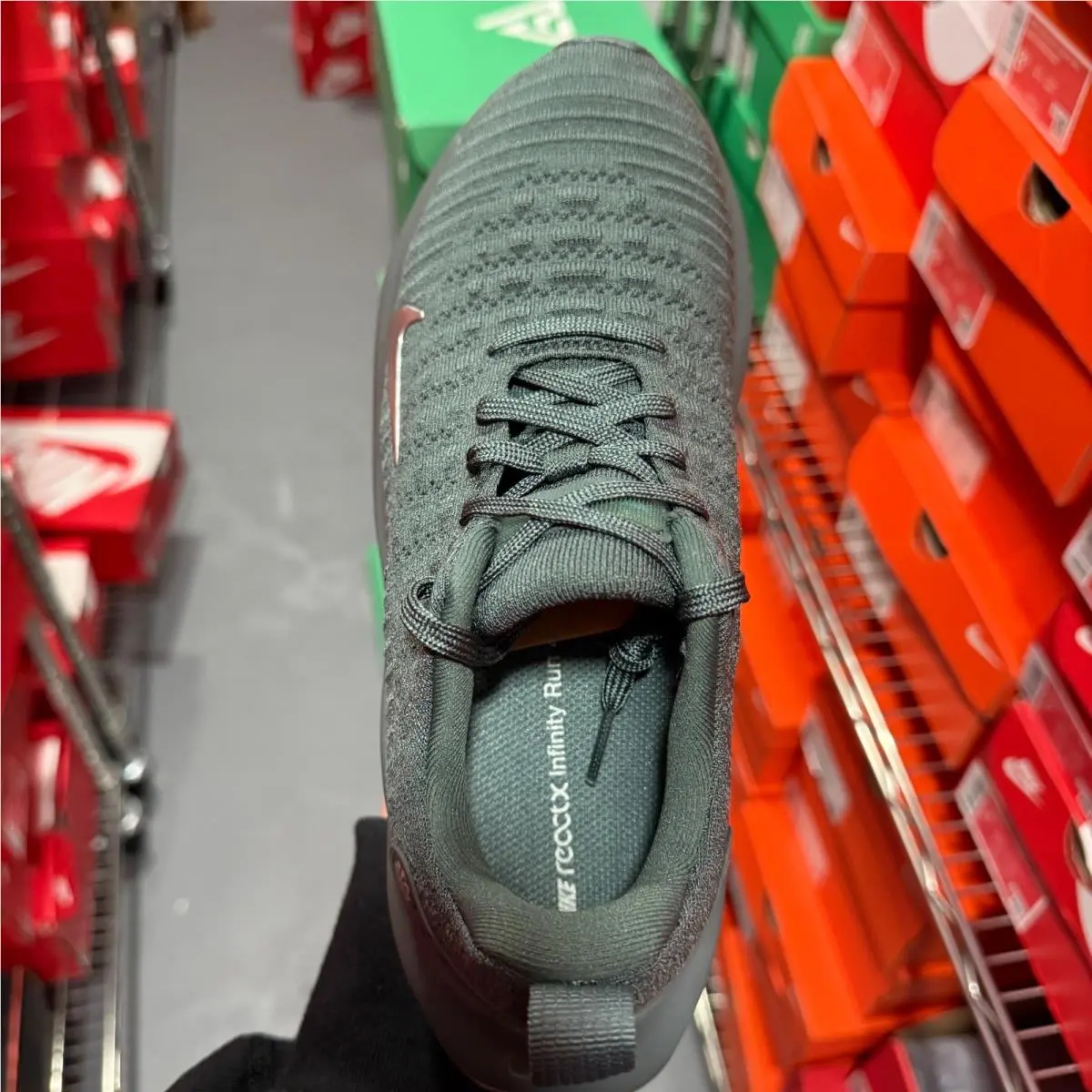 Nike shoes - Nike ReactX Infinity Run - ReactX Infinity Run - DR2665-300 - Green 15
