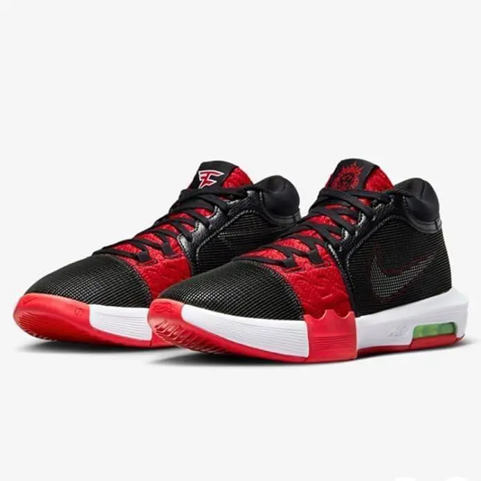 Nike shoes - FV0400001 - FV0400 001 - Black/University RED/Lime Blast/White 3