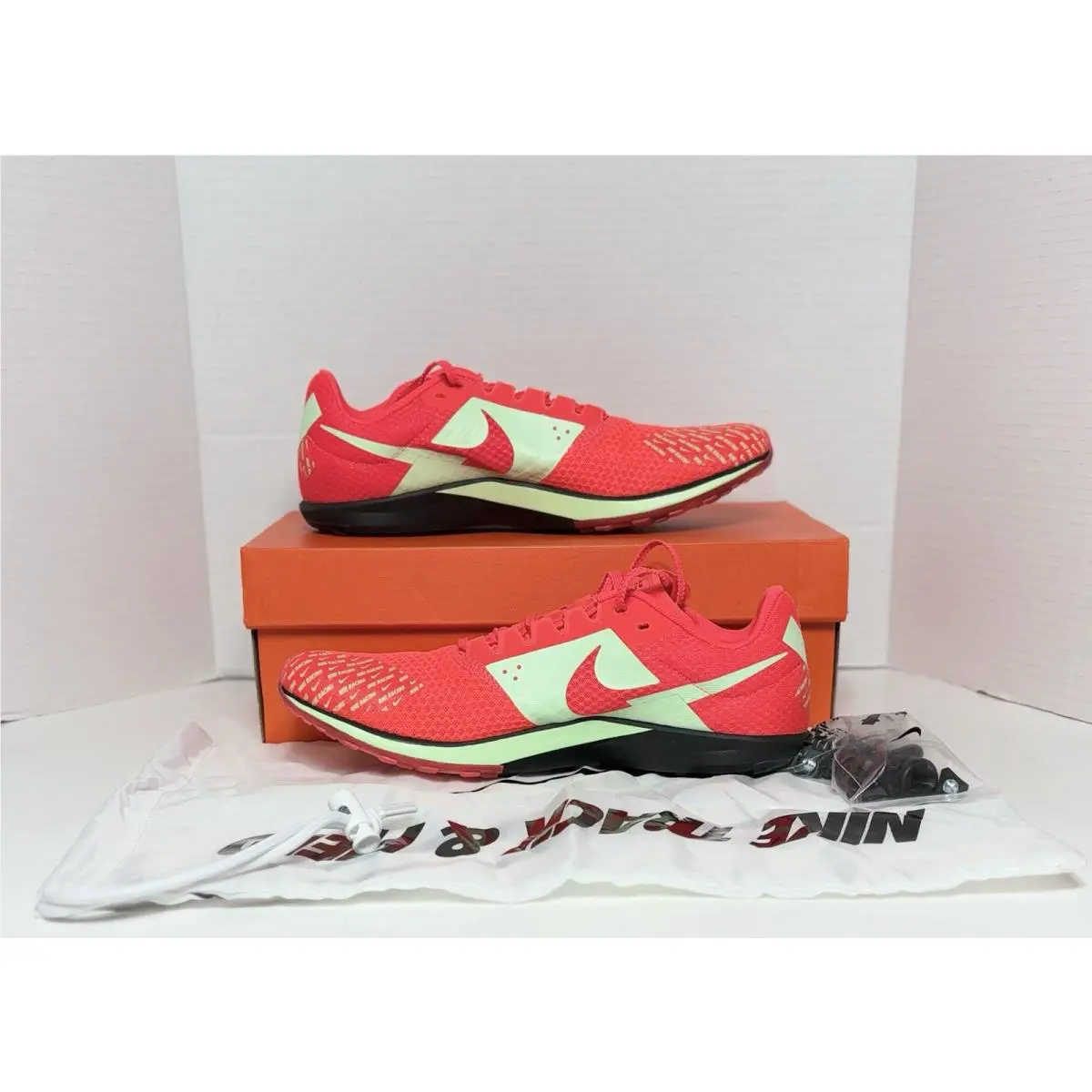 Nike shoes - Nike Zoom Rival XC 6 - DX7999-600 - Bright Crimson/Black/Metallic Silver/Vapor Green 0