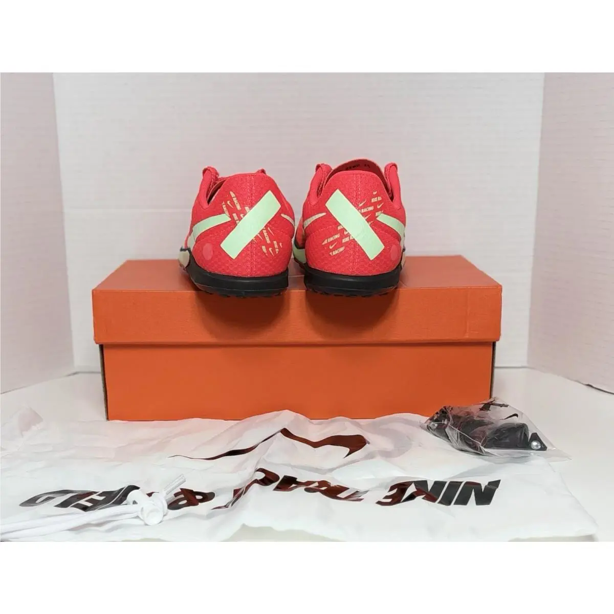 Nike shoes - Nike Zoom Rival XC 6 - DX7999-600 - Bright Crimson/Black/Metallic Silver/Vapor Green 5