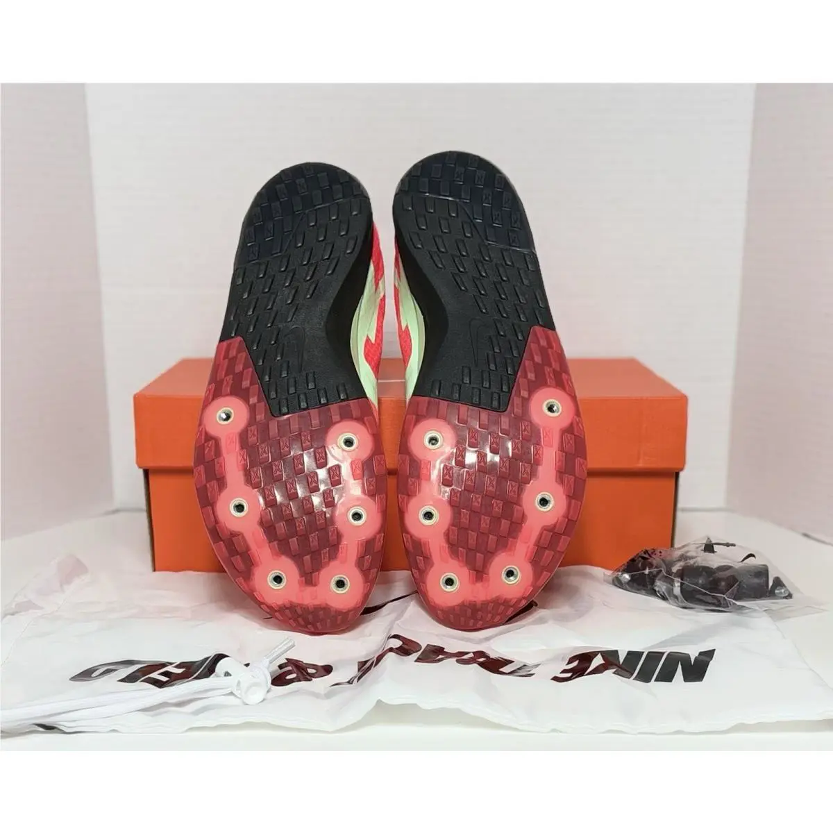 Nike shoes - Nike Zoom Rival XC 6 - DX7999-600 - Bright Crimson/Black/Metallic Silver/Vapor Green 6