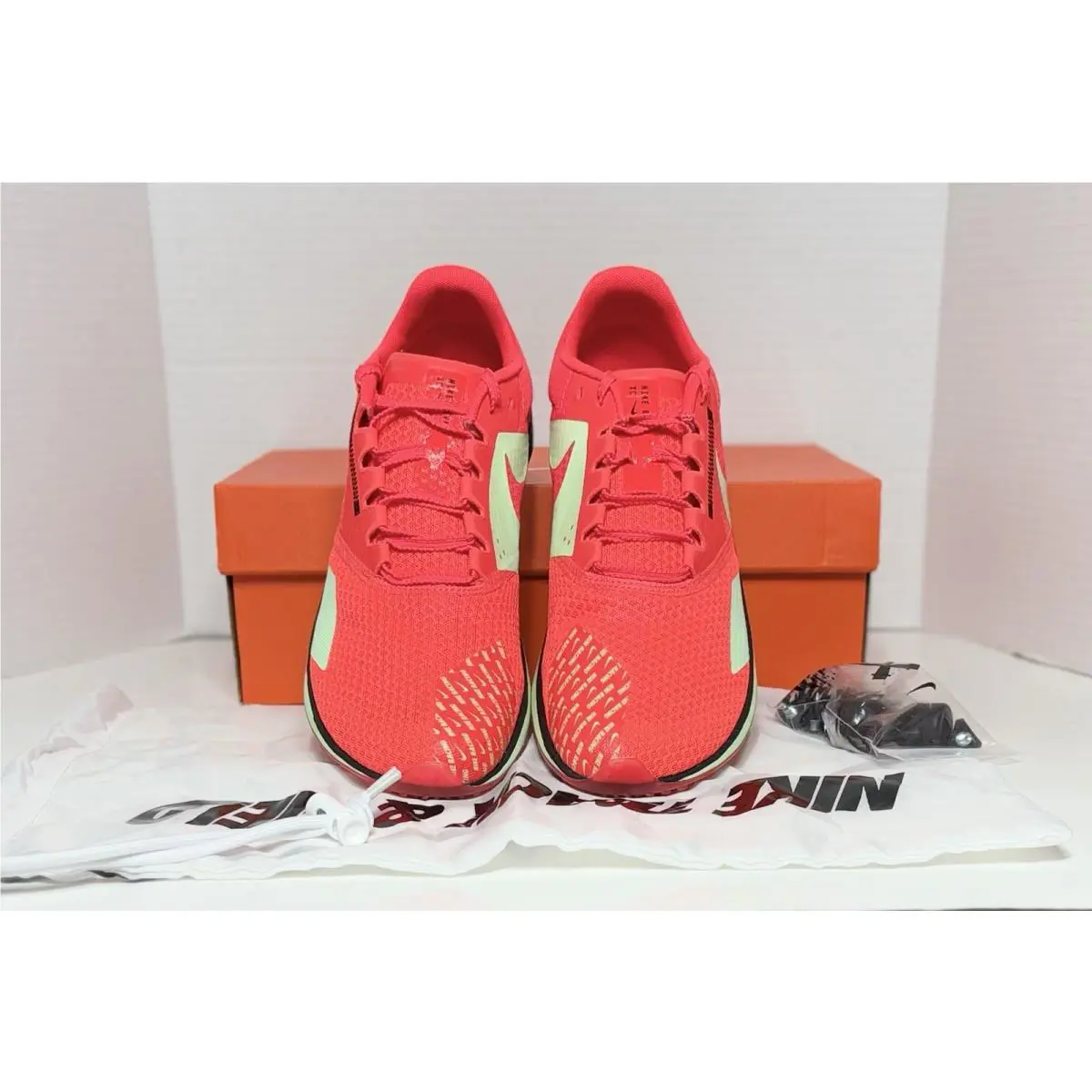 Nike shoes - Nike Zoom Rival XC 6 - DX7999-600 - Bright Crimson/Black/Metallic Silver/Vapor Green 16