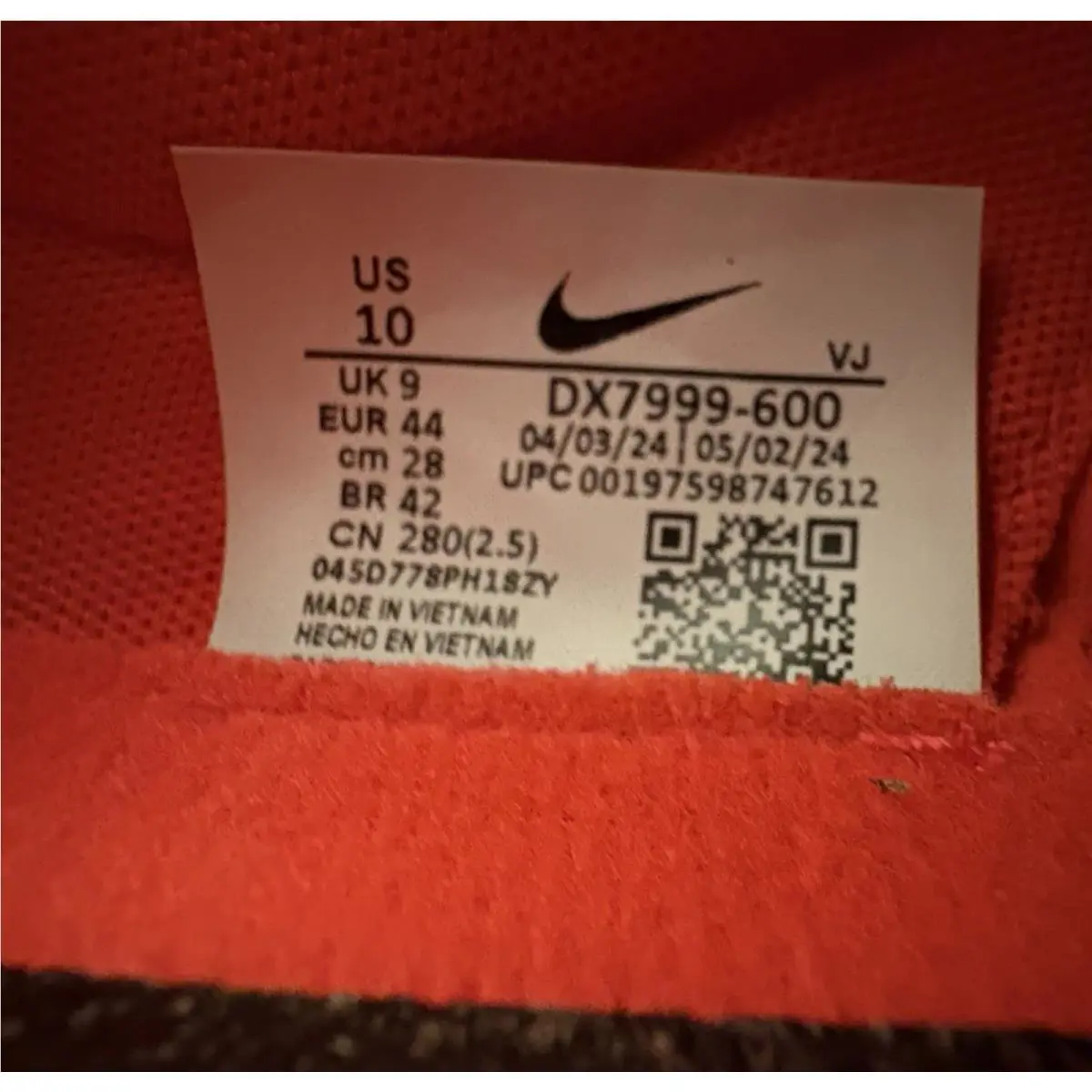 Nike shoes - Nike Zoom Rival XC 6 - DX7999-600 - Bright Crimson/Black/Metallic Silver/Vapor Green 9
