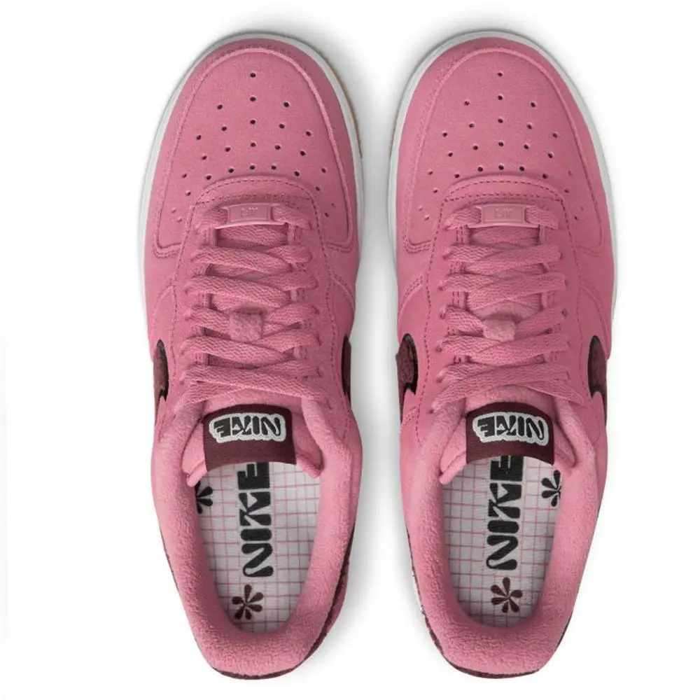 Nike shoes - Nike Air Force 1 `07 - DQ7583-600 - Pink, Manufacturer: Desert Berry/ Black-Burgundy Crush-White 8
