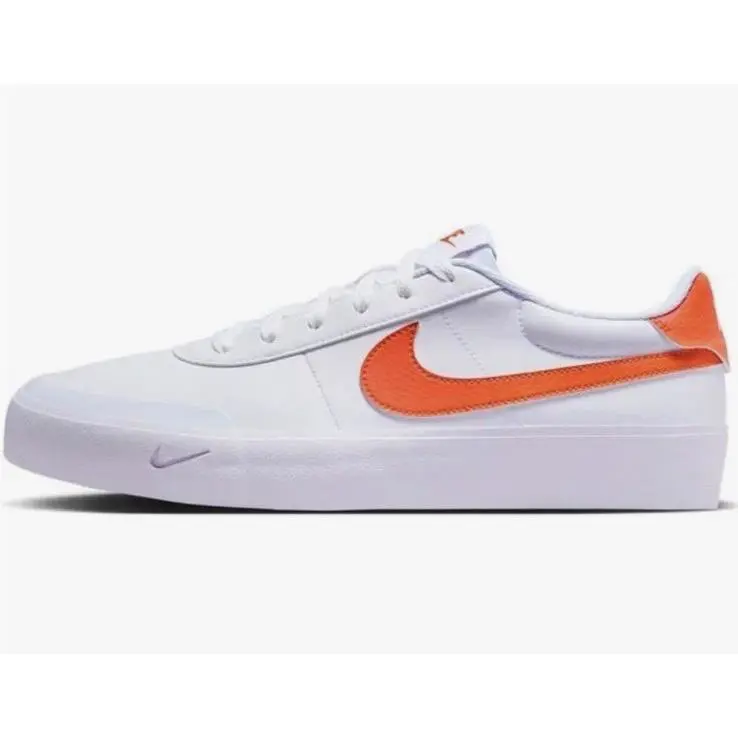 Nike shoes - Nike Court Shot - Court Shot - FQ8146-108 - White/Safety Orange 1