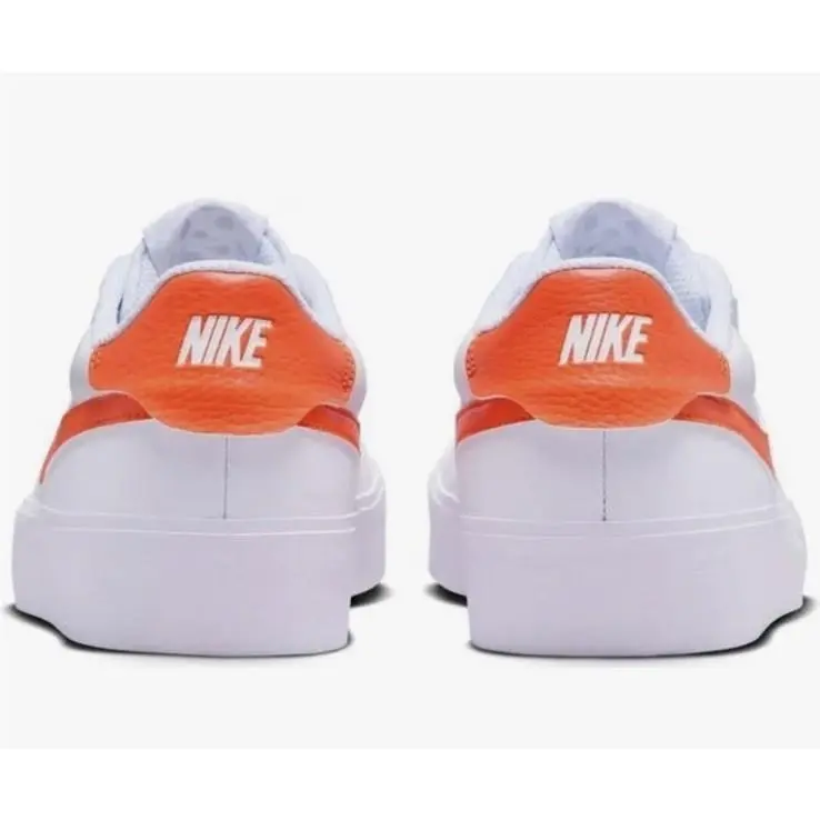 Nike shoes - Nike Court Shot - Court Shot - FQ8146-108 - White/Safety Orange 9