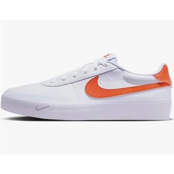 Nike shoes - Nike Court Shot - Court Shot - FQ8146-108 - White/Safety Orange 7