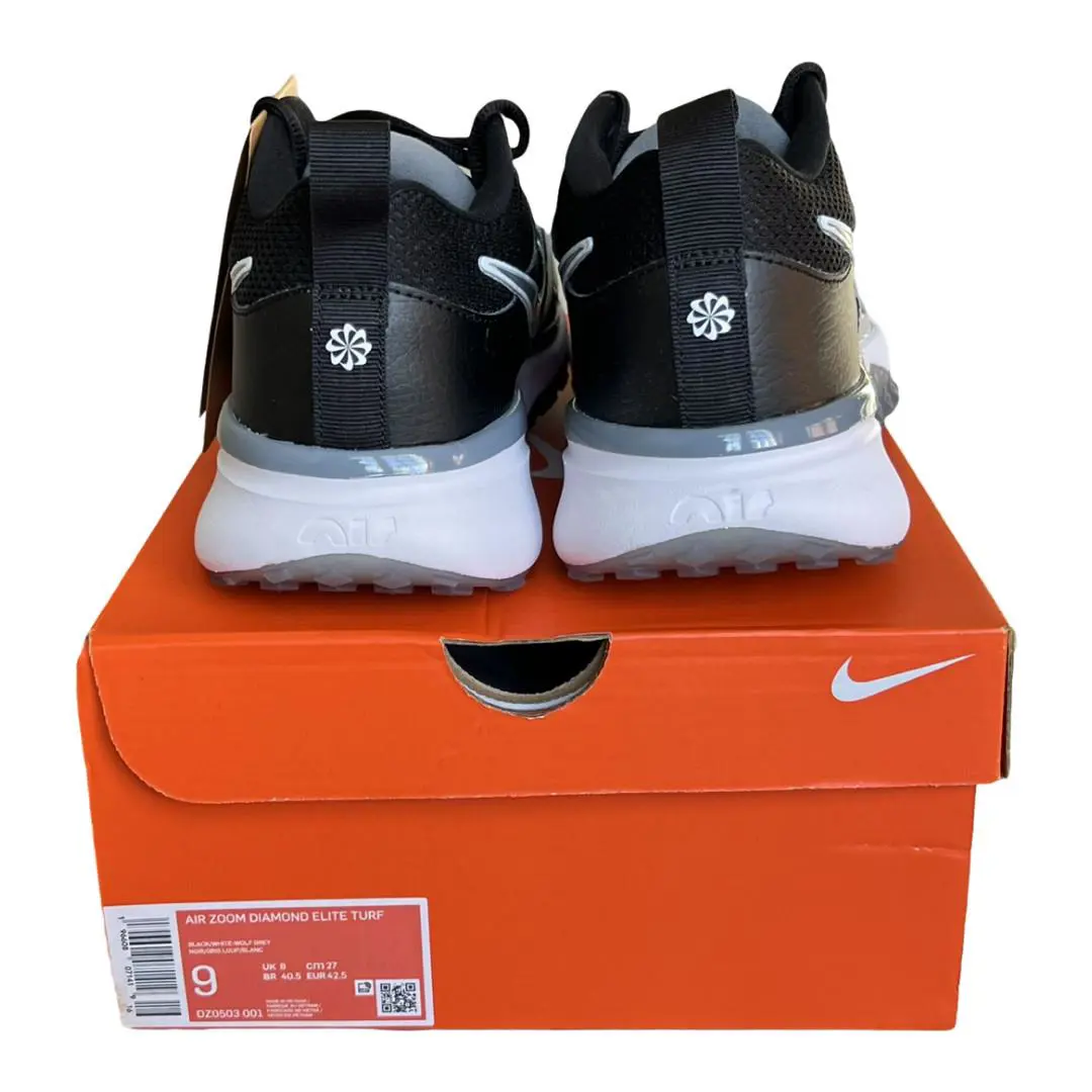 Nike shoes - Nike Air Diamond Turf - Air Diamond Turf - Black 2