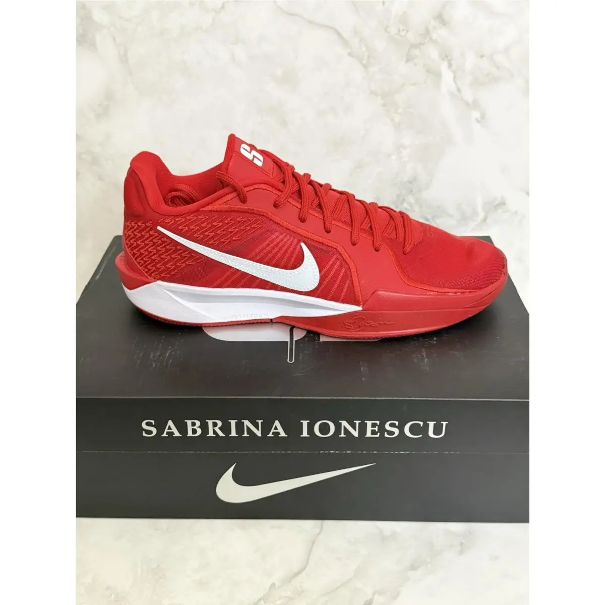 Nike Sabrina 2 TB Basketball Shoes Red HF3234-600 Size Women’s 9 / Men’s 7.5